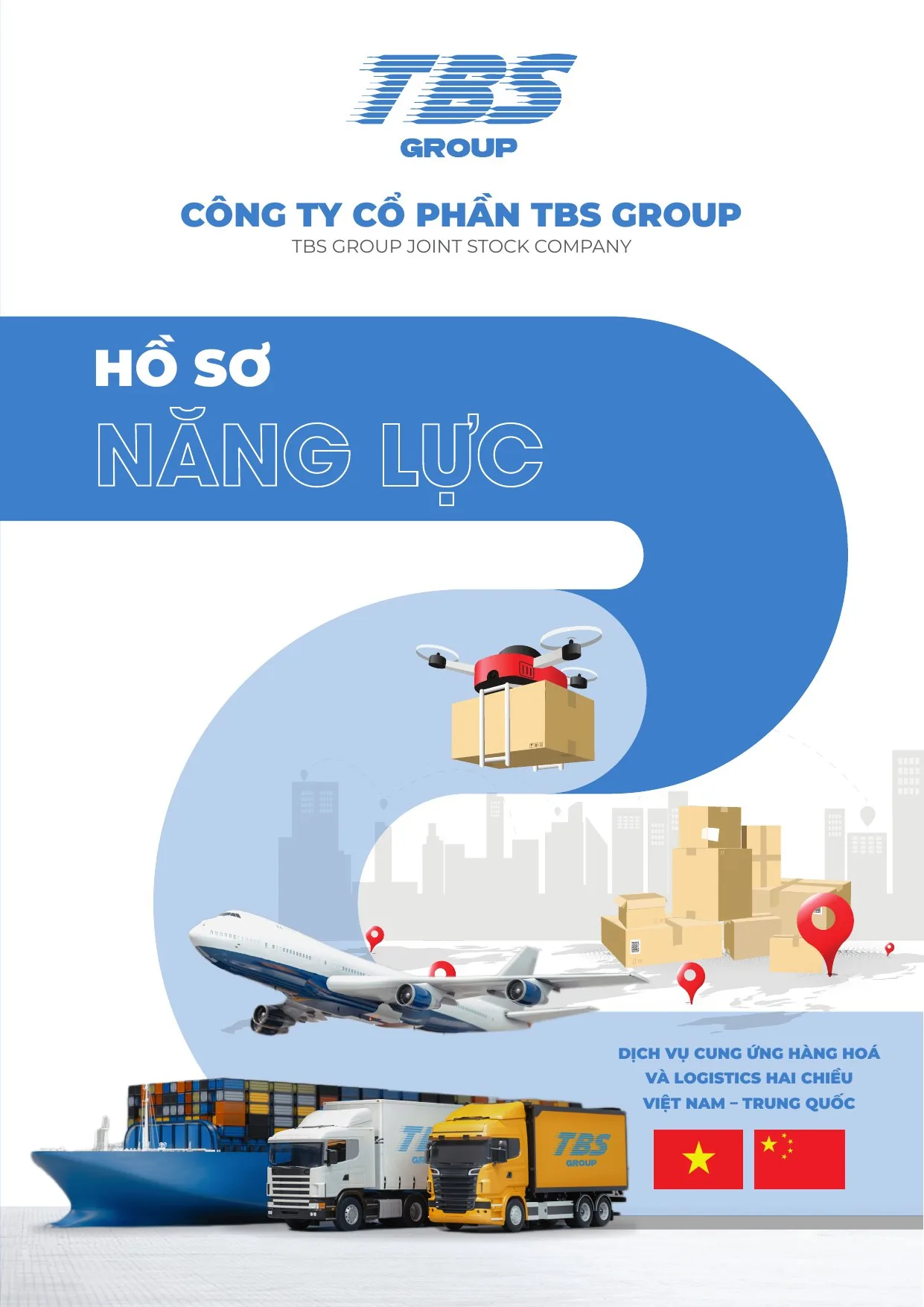 Trang 1: Bìa hồ sơ năng lực TBS Group