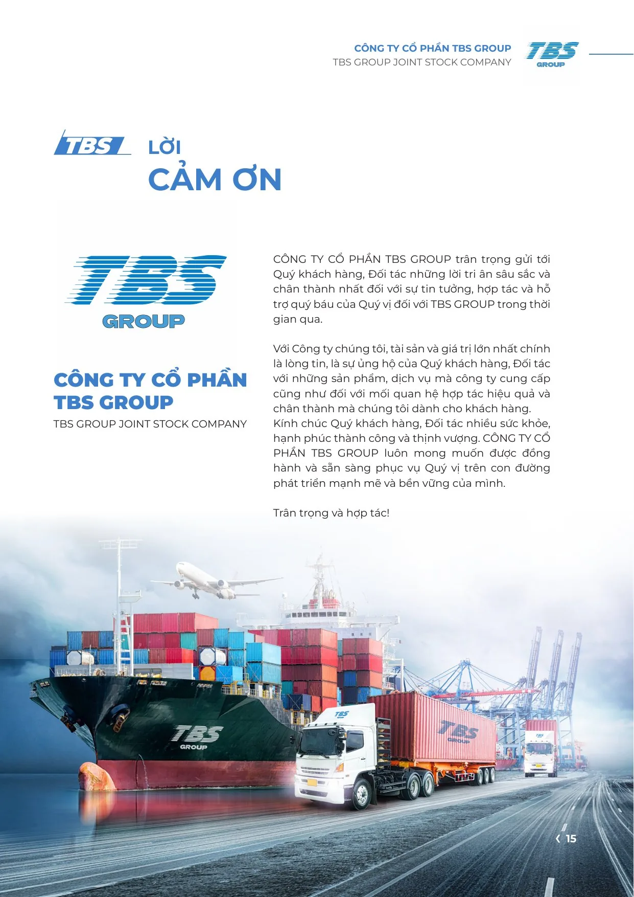 Trang 15: Lời cảm ơn